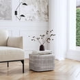 thumbnail image 3 of Butler Specialty Company Sylvester Rectangular Marble Side Table - Gray, 3 of 10