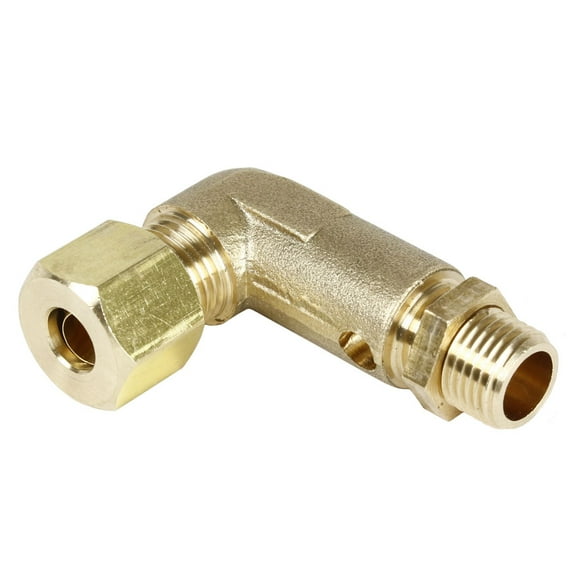 Compressor Source CS-UnloaderElbow Brass, 90 Degrees 2 Stage Air Compressor Pump
