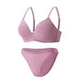 thumbnail image 3 of Coordinado Secret Treasures para Mujer, sin Costuras con Copas Preformadas Lila Talla 36B, 2 Piezas, 3 of 4