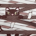 thumbnail image 1 of oneOone Polyester Spandex Brown Fabric Kids Craft Projects Decor Fabric Printed By The Yard 56 Inch Wide, 1 of 4
