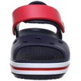 thumbnail image 2 of Crocs Kids Crocband Sandal Navy / Red Ankle-High - 9M, 2 of 5