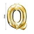 thumbnail image 3 of Efavormart 40" Shiny Metallic Gold Mylar Foil Helium/Air Number and Letter Balloons, 3 of 10