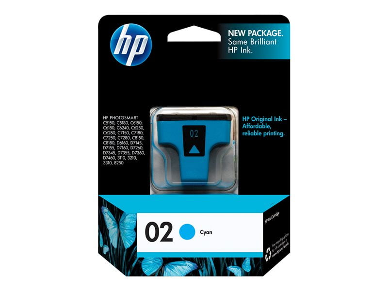7 PK Comp HP02 Ink Cartridge HP Photosmart C7280 3310 8230 8238 8250 hp 02 