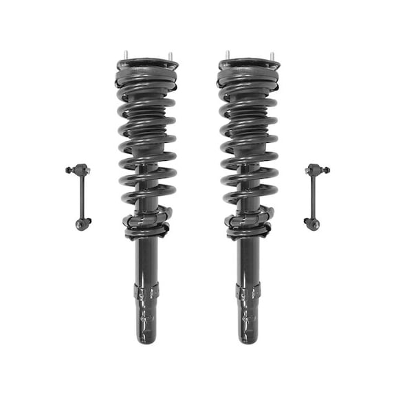 Front Strut Assembly and Sway Bar Link Kit - Compatible with 2007 - 2009 Lincoln MKZ 2008