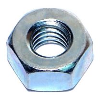 5/16"-18 Zinc Plated Grade 2 Steel Coarse Thread Heavy Hex Nuts HNS-182
