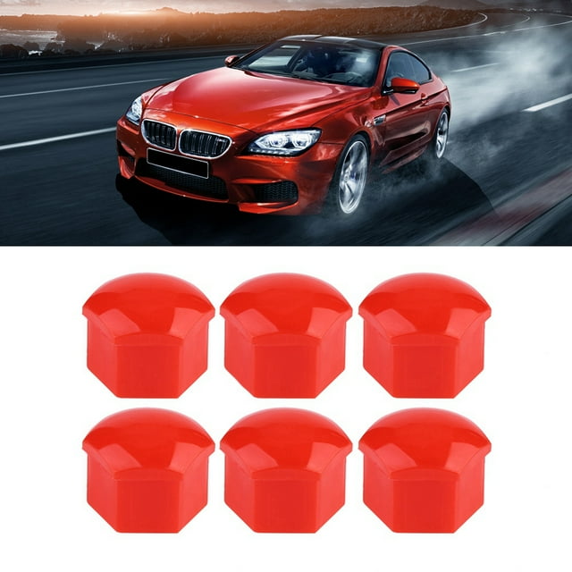 Garosa 20pcs 21mm Nut Car Wheel Auto Hub Screw Protection Anti-theft Cover Cap, Car Cover Protective Caps, Wheel Nut Rim Cover