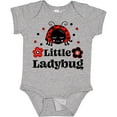 thumbnail image 3 of Inktastic Little Ladybug with Flowers Boys or Girls Baby Bodysuit, 3 of 5