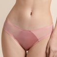 thumbnail image 3 of Women's Bikini Panties Sheer Lace Briefs Lightweight Thin Mesh Underpants Cotton Underwear for Women M, 3 of 8