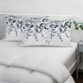 thumbnail image 3 of Blue Grey Eucalyptus Pillow Covers, Linen Long Throw Pillow Case, Watercolor Spring Weeping Botanical Holiday Pillow Protector Decorative Cushion Cover for Living Room/Bedroom 12" x 20", 3 of 8