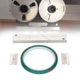 thumbnail image 1 of 1/4 10 Inch Tape Splicing Set, Easy Installation Leader Tape Green Tape Splicing Block  for Universal Tape and Reel Recorders, 1 of 8