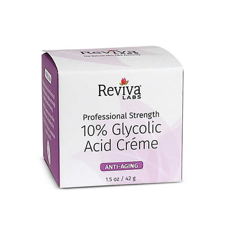 5% Glycolic Acid Cream - Reviva Labs 10% Glycolic Acid Renaissance Cream - 1.5 Oz