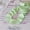 Green1, variant on Namzi Pleated Lace Trim, Orange Polyester Ruffle Fabric Ribbon for DIY Clothing Skirt Decor, 72x1.18In Sewing Textile Accessory, 1 Pack