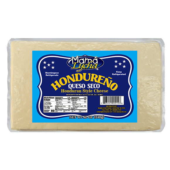 M. Lycha Queso Seco Hondureno 12/12 oz.