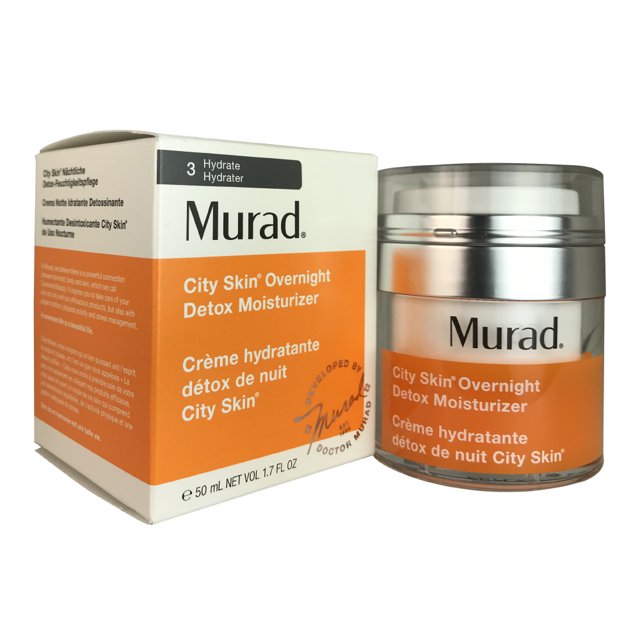 Murad Environmental Shield City Skin Overnight Detox Moisturizer 1.7oz