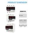 thumbnail image 2 of Multifunctional Automatic Reclosing Protector Electric Source Protecting Device Voltage Current Display Protecting Values Settable Limiting, 2 of 8