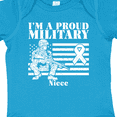 thumbnail image 4 of Inktastic Proud Military Niece Red Friday Girls Baby Bodysuit, 4 of 5