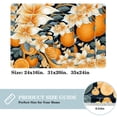 thumbnail image 2 of Tangerine Polyester Non-Slip Machine Washable Door Rug Game Mat Kitchen Rug Office Rugs, 2 of 6
