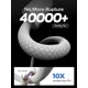 thumbnail image 5 of Cable de carga rápida USB C PD de 60 W para iPhone 15, 16 Pro Max, 15, 16 Plus, Samsung Moto, OPPO, Xiaomi Redmi, cable trenzado tipo C dual de 2 m, 5 of 5