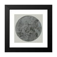 thumbnail image 2 of Giovanni Battista Benaschi 12x12 Black Modern Framed Museum Art Print Titled - Apotheosis of a Saint (Recto) (Second Half 17th Century), 2 of 5