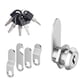 thumbnail image 1 of Cerradura para buzón de 16 mm con 4 llaves, cerradura de leva con 4 placas de cierre diferentes, cerradura de palanca para buzones, puertas de armarios, muebles, 1 of 5