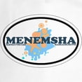 thumbnail image 2 of CafePress - Menemsha MA Oval Design. Cap - Adjustable 100% Brushed Unisex Casual Cotton Baseball Cap, Beige, 1, 2 of 2