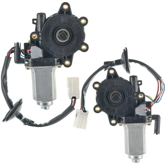A-Premium Anti-Clip Power Window Lift Motor Replacement for Nissan Altima 2002-2006 Front Left and Right 2-PC Set