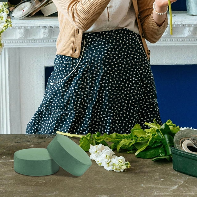 FOMIYES 6Ud Bloques De Espuma Floral Verde Para Romántica En Eventos Y Floristería