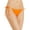 Nectar, variant on JADE swim Womens Side Tie Cheeky Swim Bottom Separates Orange M