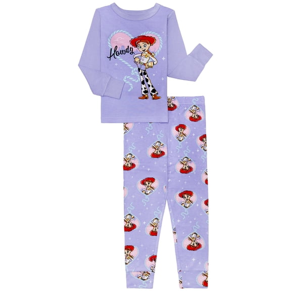 Character Toddler Long Sleeve Top and Pant Viscose Pajama Set, 2-Piece, Sizes 12M- 5T