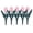 02_Pink【Tulip Garden Fence x5】, variant on Tulip Flower Plastic Garden Fence Border, Decorative Lawn Edging for Outdoor Landscaping, Courtyard Yard Barrier, Blue, by IHXORA