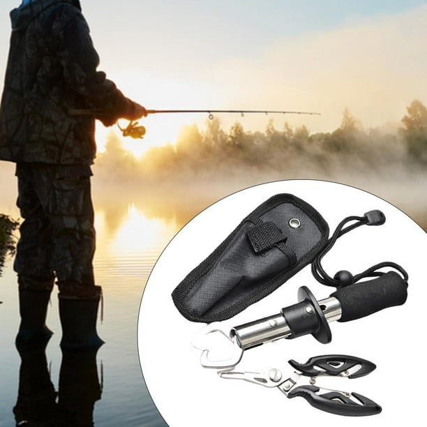 Portable Durable Fish Lip Gripper Stainless Steel Durable Fishing