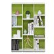 thumbnail image 5 of Estantería Furinno 11107WH-GR 7 reversible, 11 cubos, blanco y verde, 5 of 5