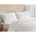 thumbnail image 4 of Sweet Jojo Designs Boho Fringe Tufted Ivory Queen Duvet Cover Bedding Set 3 Piece Set, 4 of 6