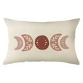 thumbnail image 1 of AMERTEER Cushion Slipcase Soft Touch Wide Application Flax Decorative Geometry Sofa Pillow Cover Home Supplies, 1 of 12