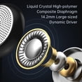 thumbnail image 3 of HIFI Bass Earbuds 3.5mm Metal Plug Audífonos con cable para música de juegos deportivos, 3 of 8