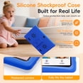 thumbnail image 2 of 10.1" Android 15 Kids Tablet with case, 6GB+64GB Tablet with Carry Strap for kids, Parent Control, Child Education Tablet for Toddler(Blue), 2 of 9