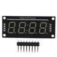 thumbnail image 3 of Led Segmented Display LED Display Tube Module 4-Digit 7-Segment White Display Color Fits For  Use Library TM1637.h, 3 of 8