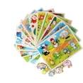 thumbnail image 2 of Tablero de agarre cognitivo de animales de dibujos animados para educación de la primera infancia, rompecabezas de formas de madera, juguetes de iluminación para entrenamiento de agarre, 2 of 6