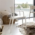 thumbnail image 2 of Compamia Lisa Outdoor Dining Arm Chair in White Finish, 2 of 8