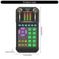 thumbnail image 3 of Advanced Sound Card Kit For Home Studio Broadcasts Wide Compatibility With Computers Smartphones Tablets, 3 of 4