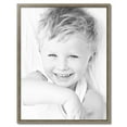 thumbnail image 2 of ArtToFrames 30" x 39" Silver Picture Frame, 30x39 inch Silver Wood Poster Frame (WOM-5023), 2 of 7