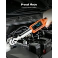 thumbnail image 4 of VEVOR Digital Torque Wrench 3/8 Inch Drive 0-99.57 lbf-ft / 0-135 N.m 72-Tooth LED, 4 of 9