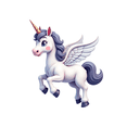thumbnail image 6 of cartoon Unicorn Stickers, Waterproof Unicorn Sticker for Water Bottle Laptop Phone Cases Planner Skateboard Luggage Helmet Party Favor Decor, Ideal for Adults Teens Teacher Rewards, 6 of 9