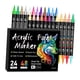thumbnail image 2 of 24 piezas de marcadores de pintura acrílica, marcadores de pincel, 48 colores, bolígrafos de pintura acrílica de colores para hacer tarjetas,, 2 of 9