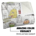 thumbnail image 3 of Sesame Street, 50"x60", Character Comic Panels Silky Touch Sherpa Back Super Soft Throw Blanket, 3 of 5