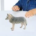 thumbnail image 6 of guohui Animal Figure Collectibles Lifelike Countertop Decorative Simulation Animal Wolf, 6 of 9