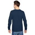 thumbnail image 2 of The Fruit of the Loom Adult 47 oz Sofspun Jersey Long Sleeve T-Shirt - J NAVY - 2XL, 2 of 2
