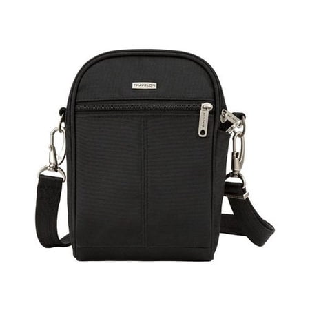 Travelon Anti-Theft Classic Convertible Small Tour Bag Black OSFA