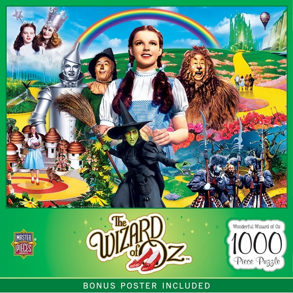 MasterPieces 1000 Piece Puzzle - Wonderful Wizard of Oz - 19.25"x26.75"