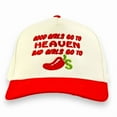 thumbnail image 2 of Good Girls Go To Heaven Bad Girls Go To Chili’s Embroidered Hat, Funny Statement Cap with Adjustable Fit, Trendy Streetwear Accessory for Parties Travel and Daily Outfits, Perfect Gift Idea, 2 of 5